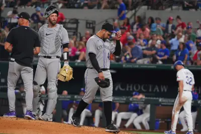 Rockies strike out 14 times in 8-3 loss to Rangers, slide to 7-36