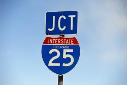Northbound I-25 closed near Colorado City for crash