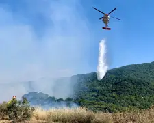 SJFD, Cal Fire halt brushfire near Guadalupe Landfill